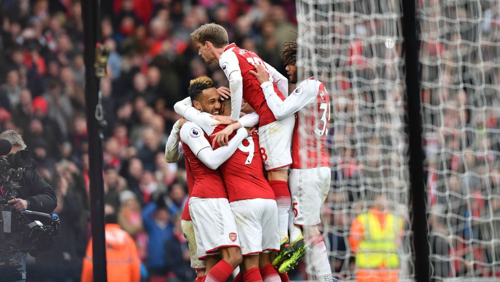 Slavlje Arsenala (Foto: AFP)