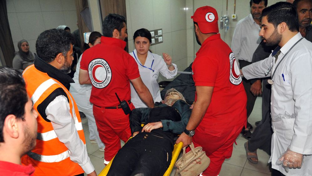 Ozlijeđeni u napadu (Foto: AFP)