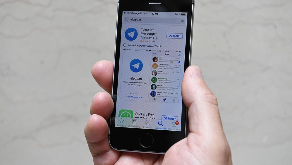 Aplikacija Telegram (Foto: Arhiva/AFP)