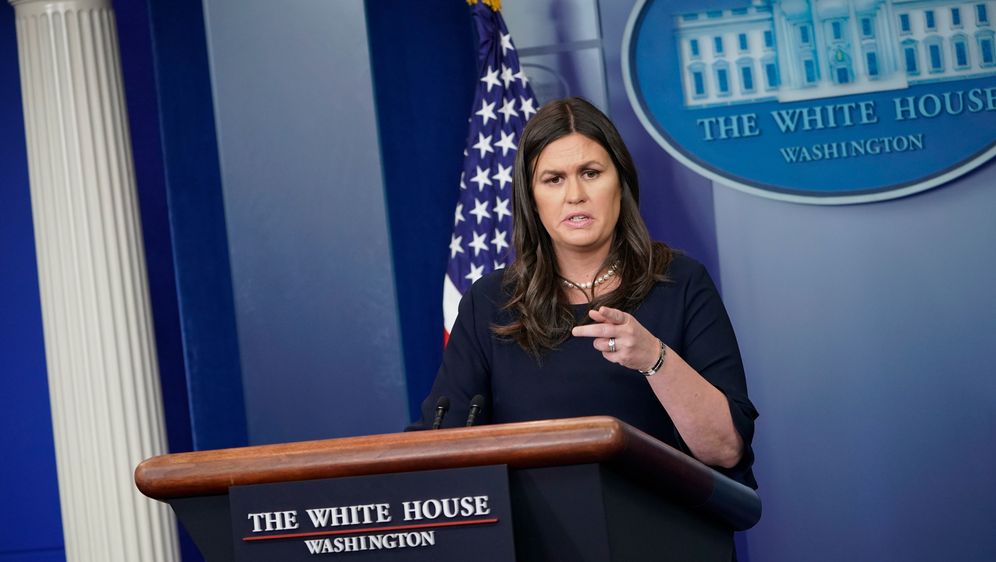 Sarah Sanders (Foto: AFP)