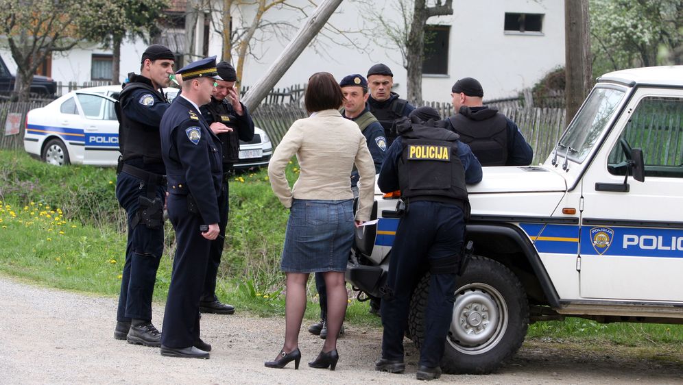 Policija na petrinjskom području (Arhiva: Goran Jakus/24sata)