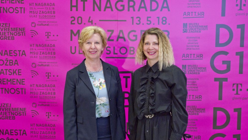 Snježana Pintarić (MSU) i Nina Išek Međugorac (HT) (Foto: HT)