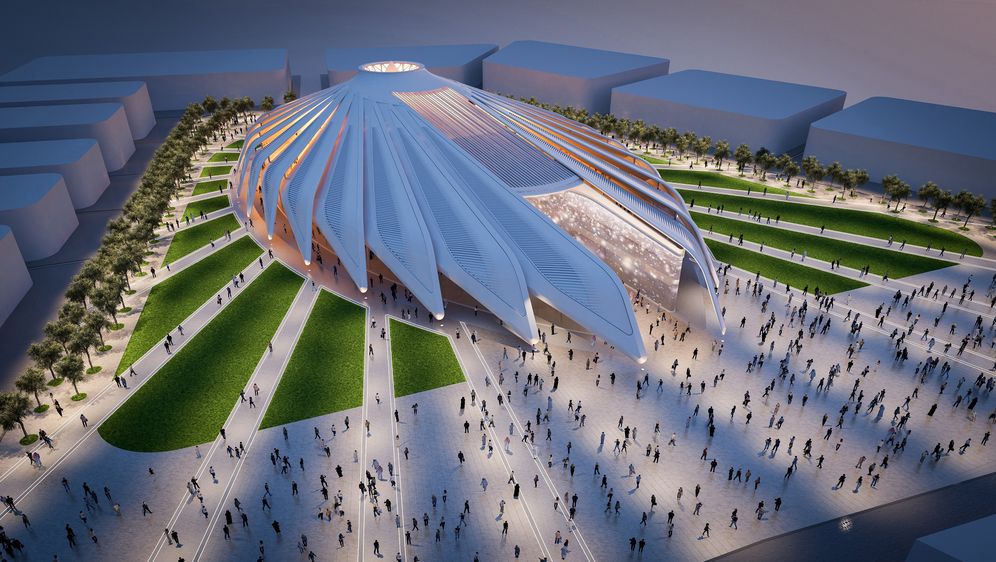 Kompjutersi dizajniran paviljon za Expo 2020 Dubai (Foto: AFP)