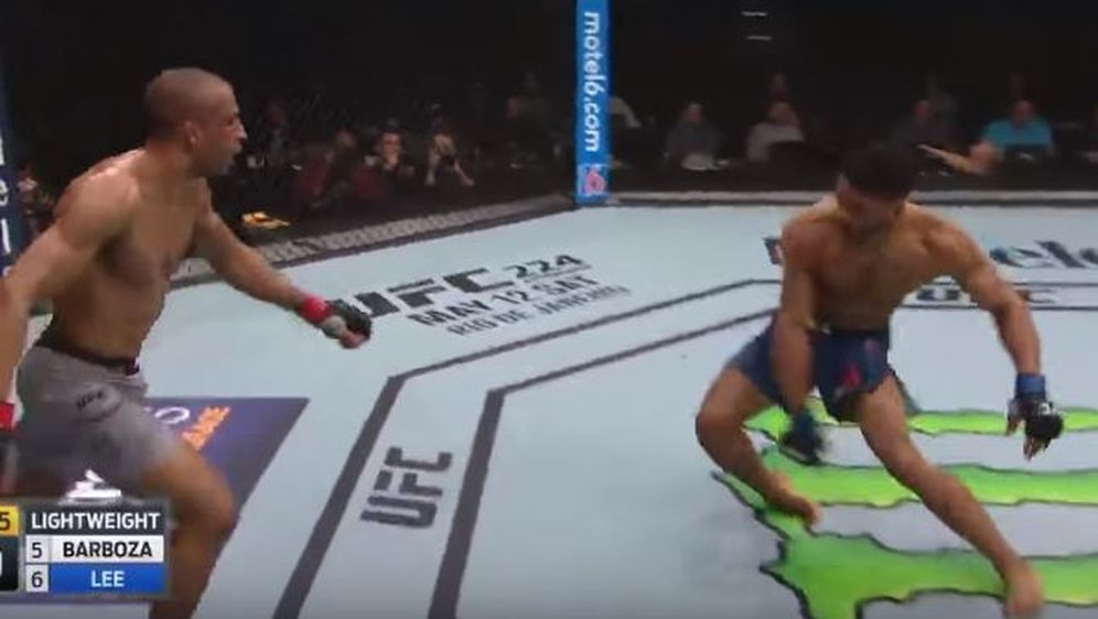 Kevin Lee u nokdaunu (Screenshot)