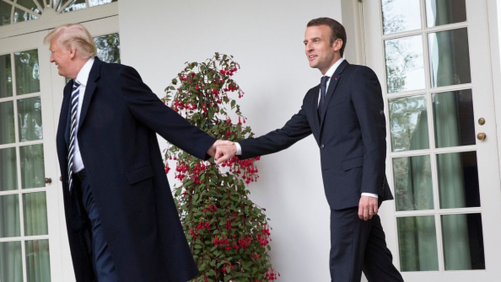 Prisnost Donalda Trumpa i Emmanuela Macrona koja je mnogima zapela za oko (Foto: Getty Images) - 4