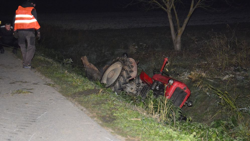 Poginuo traktorist (Arhiva: Ivica Galovic/ PIXSELL)