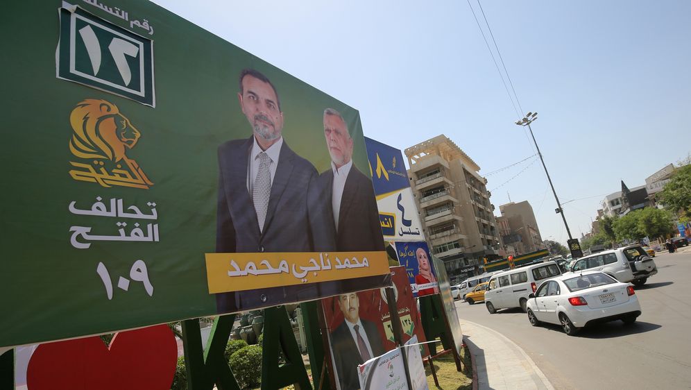 Irački predizborni plakat (Foto: AFP)