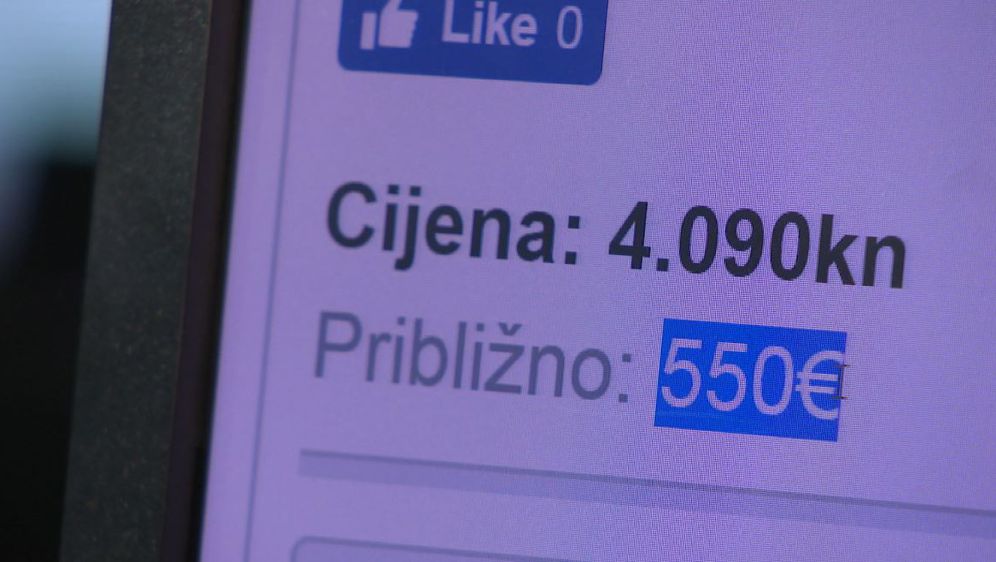 Cijena stana na oglasu (Foto: Dnevnik.hr)