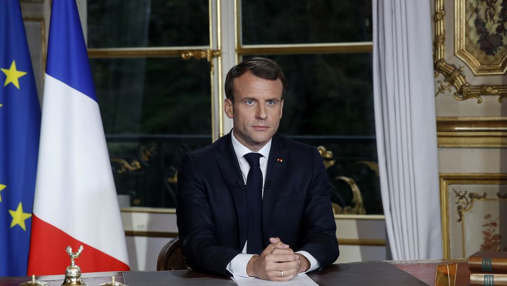 Emmaunel Macron (Foto: Yoan VALAT / POOL / AFP)
