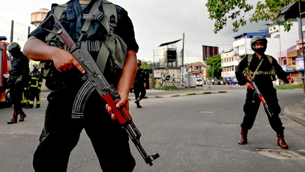 Sigurnosne snage Šri Lanke (Foto: AFP)