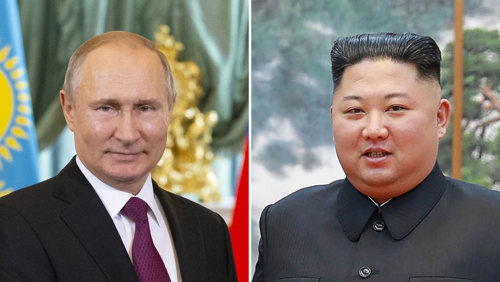 Vladimir Putin i Kim Jong Un (Foto: AFP)