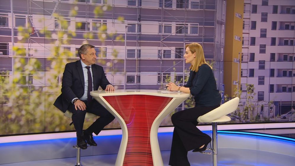 Ministar Predrag Štromar gostuje u Dnevniku Nove TV (Foto: Dnevnik.hr)