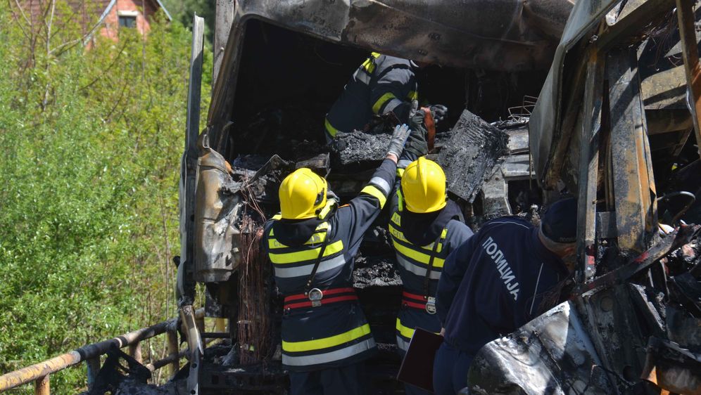 Teška prometna nesreća u Srbiji (Foto: MUP RS) - 5