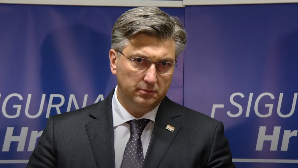 Andrej Plenković uoči Predsjedništva HDZ-a