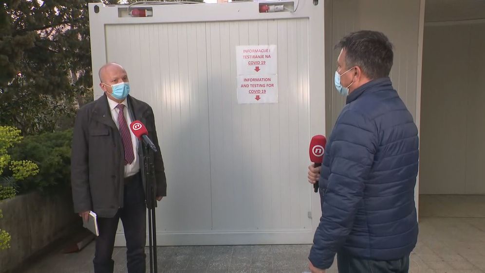 Epidemiolog Vladimir Mićović i Marko Balen