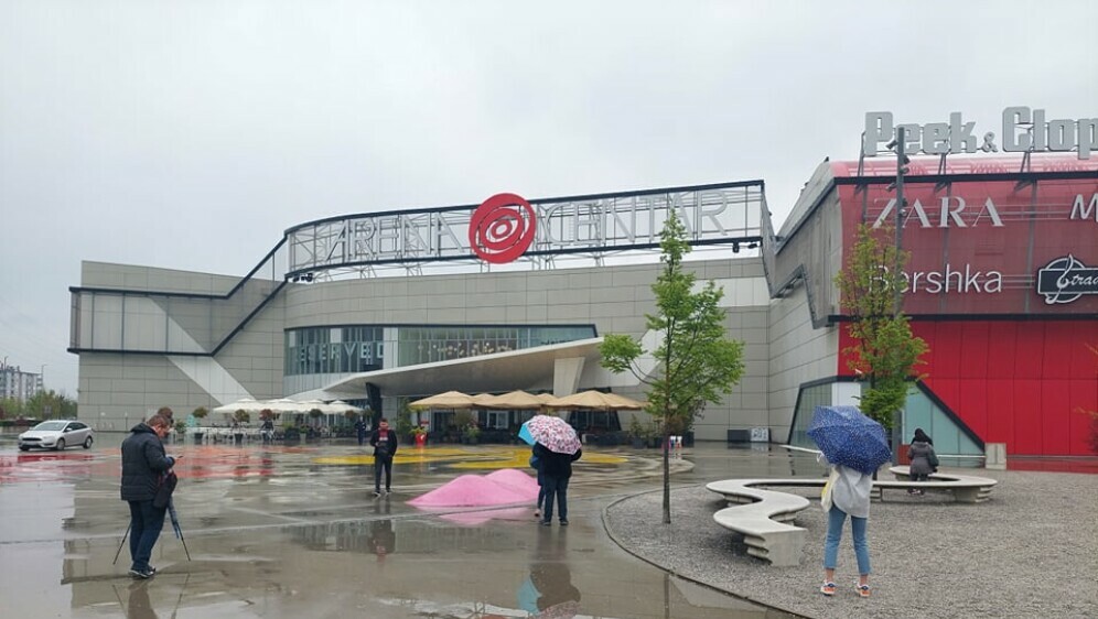 Evakuiran Arena Centar