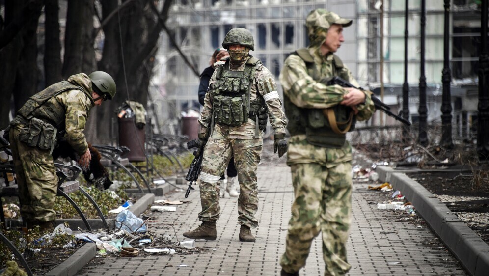 Ruski vojnici u Mariupolju