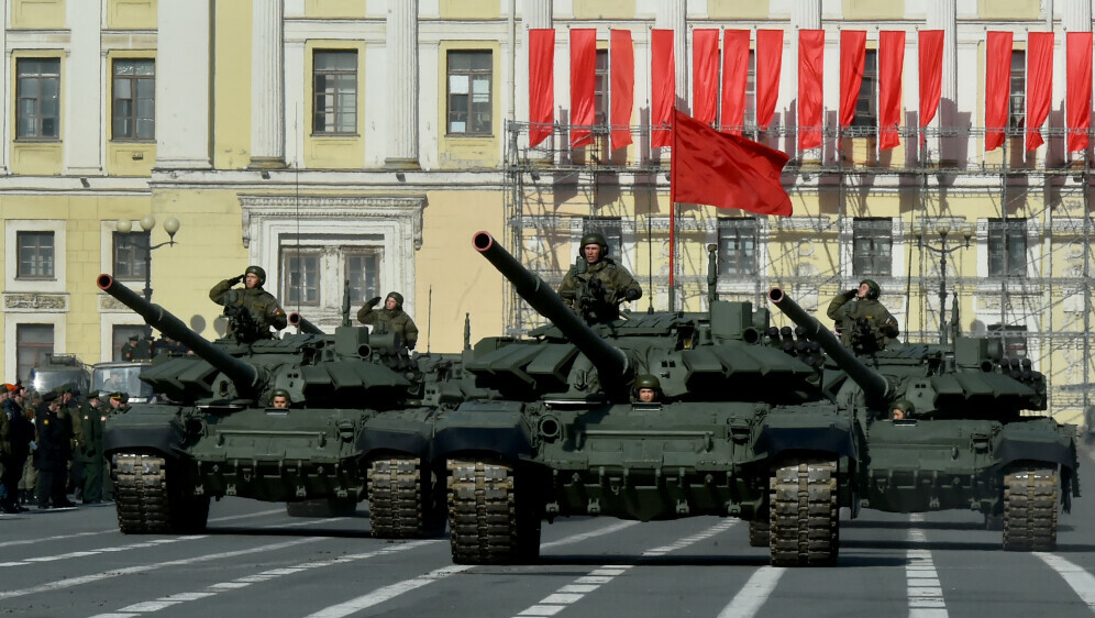 Ruska vojska na paradi