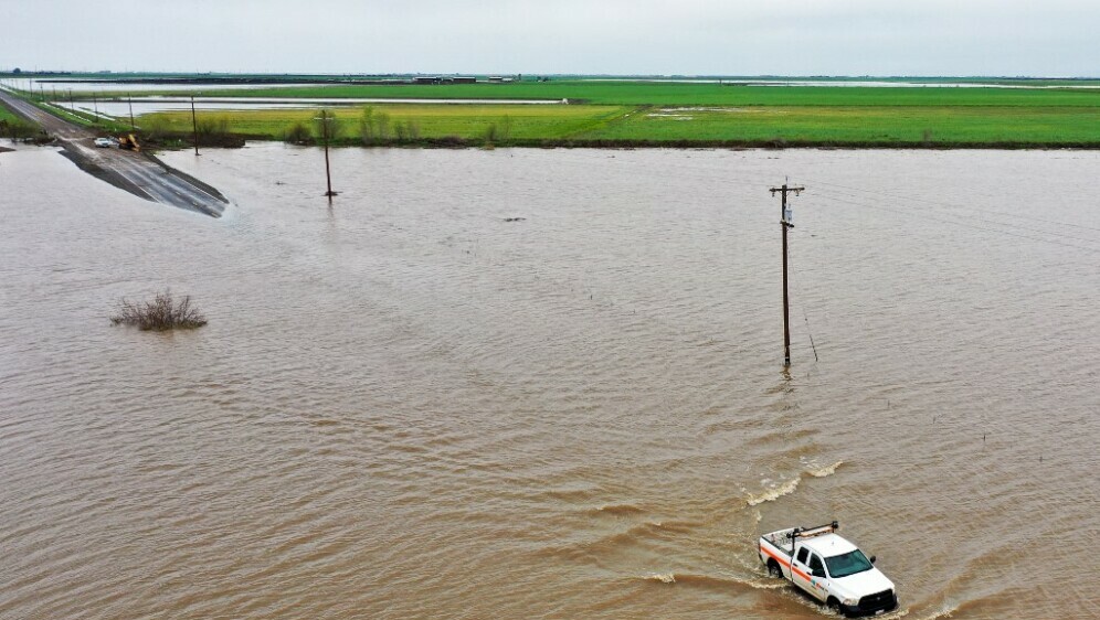 Poplava u Tulareu