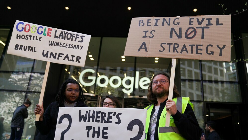 Štrajk radnika Googlea u Londonu