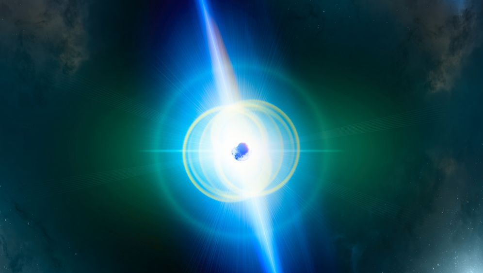 Magnetar, ilustracija