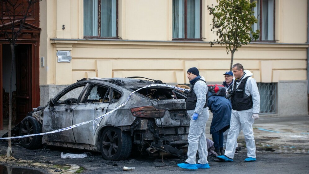 Zapaljen BMW u Osijeku - 8