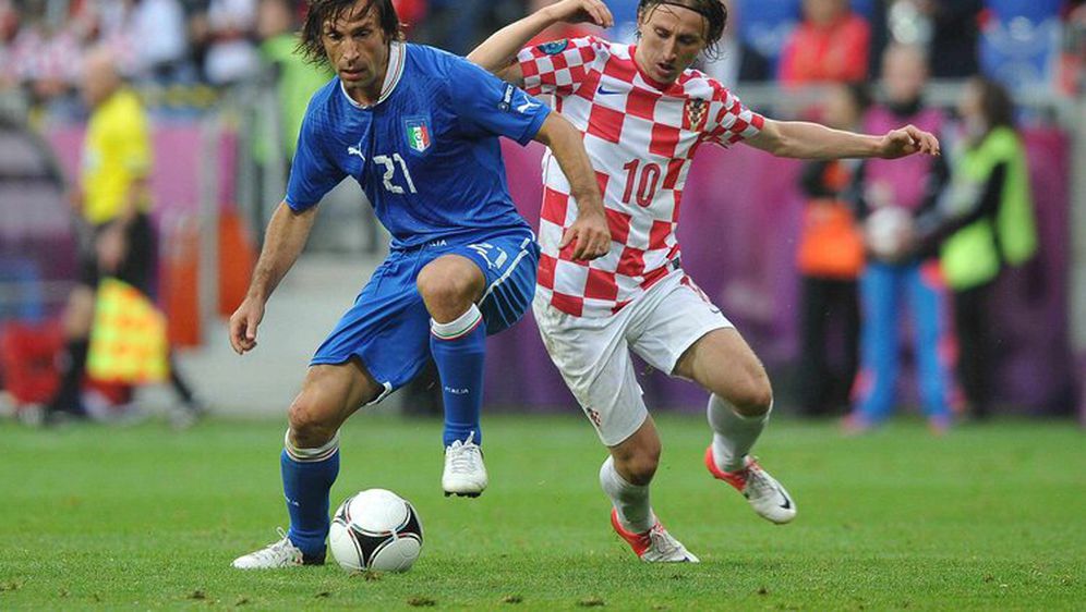 Andrea Pirlo i Luka Modrić