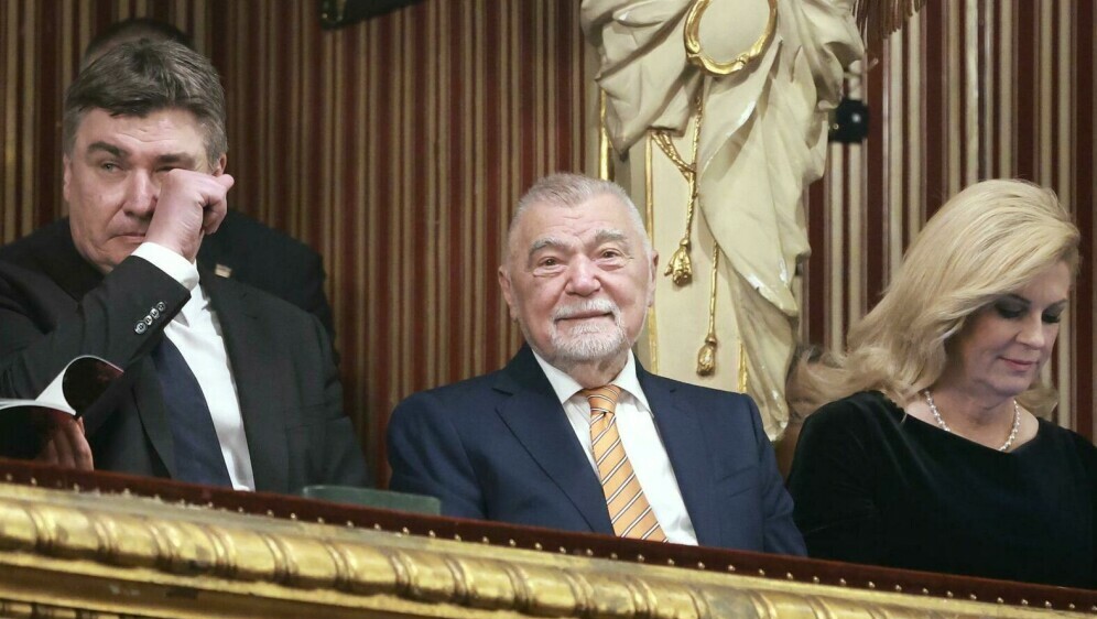 Kolinda Grabar-Kitarović, Zoran Milanović i Stjepan Mesić