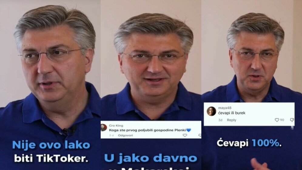 Andrej Plenković Na TikToku
