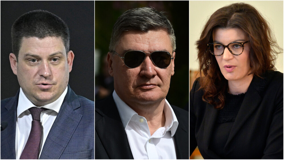 Oleg Butković, Zoran Milanović i Josipa Pleslić