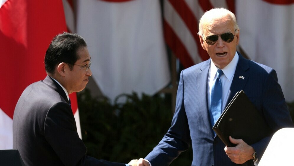Joe Biden i Fumio Kishida