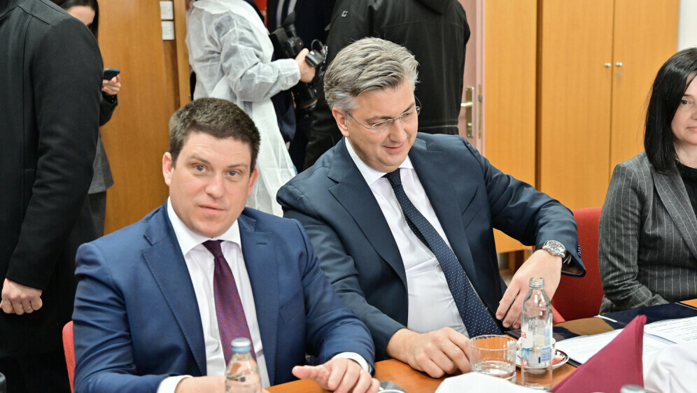 Oleg Butković i Andrej Plenković