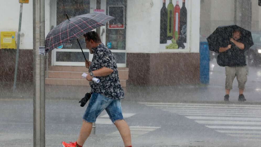 Nevrijeme u Zagrebu, ilustracija