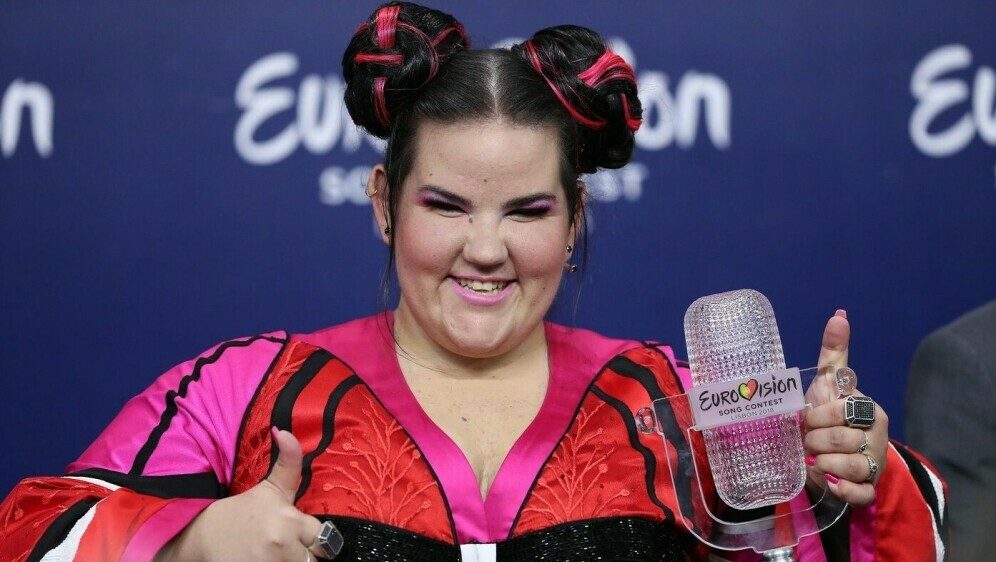 Eurovizijski trofej - Netta, 2018.