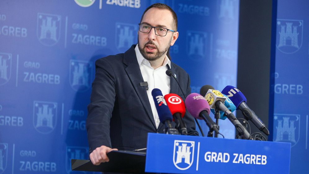 Gradonačelnik Zagreba Tomislav Tomašević