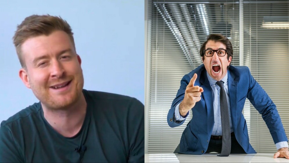 Stručnjak za karijere Ben Askins i ljutiti šef
