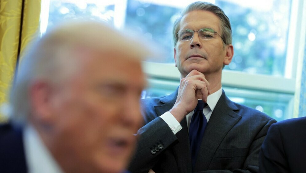 Scott Bessent i Donald Trump