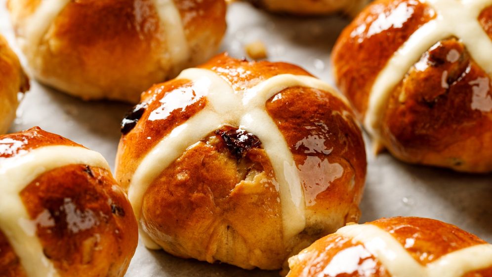 Hot cross buns peciva
