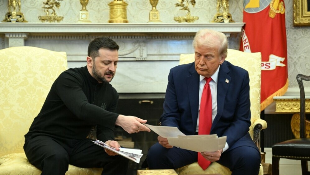 Ukrajinski predsjednik Volodimir Zelenski i predsjednik SAD-a Donald Trump
