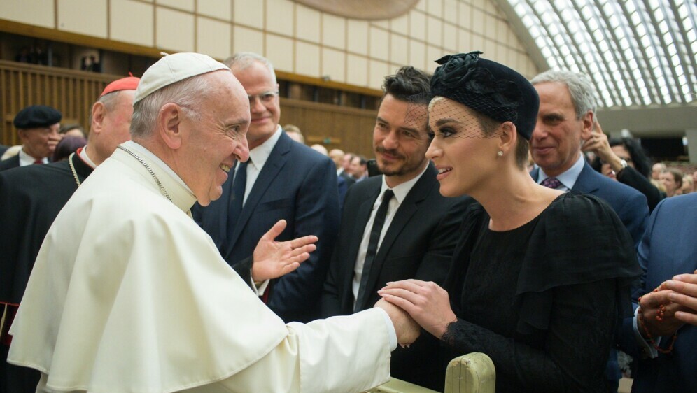 Katy Perry, Orlando Bloom i papa Franjo - 9