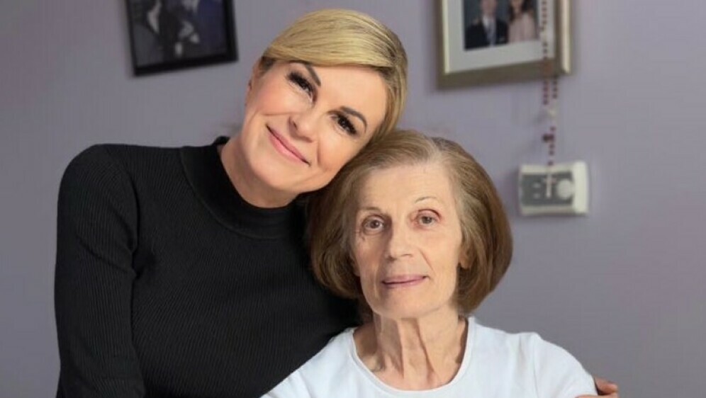 Kolinda Grabar-Kitarović i mama - 1
