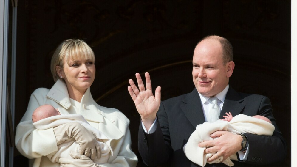 Princeza Charlene i princ Albert s blizancima - 4