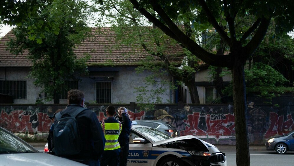 Prometna nesreća u centru Zagreba