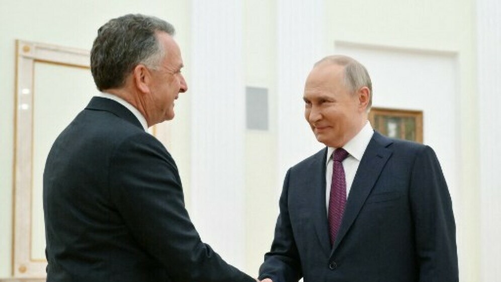Trumpov izaslanik Steve Witkoff i ruski predsjednik Vladimir Putin