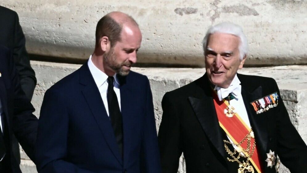 Princ William na ispraćaju pape Franje - 1