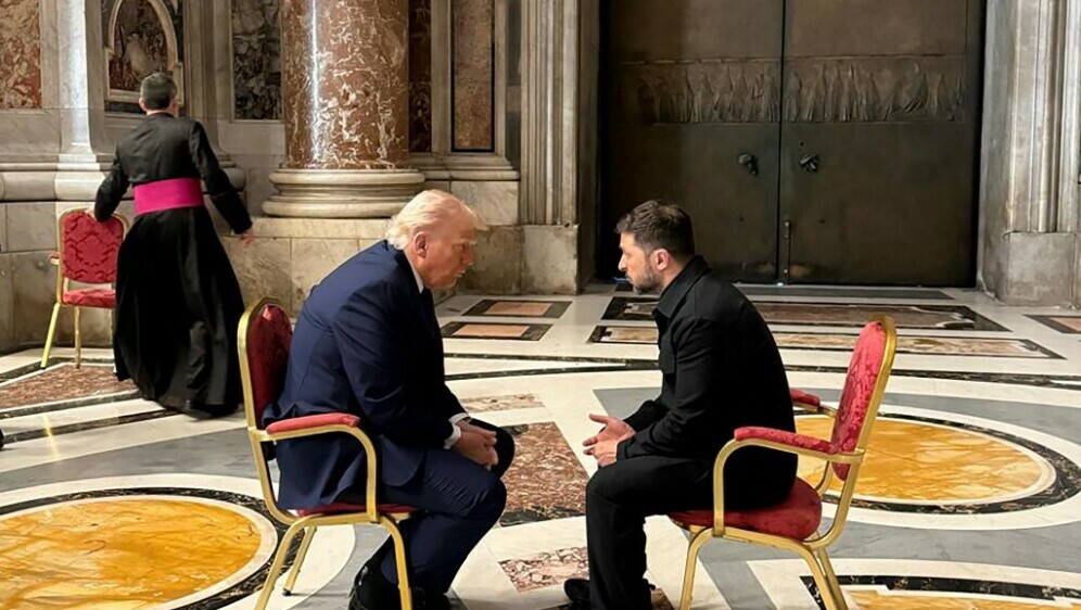 Trump i Zelenski razgovarali u Vatikanu - 3