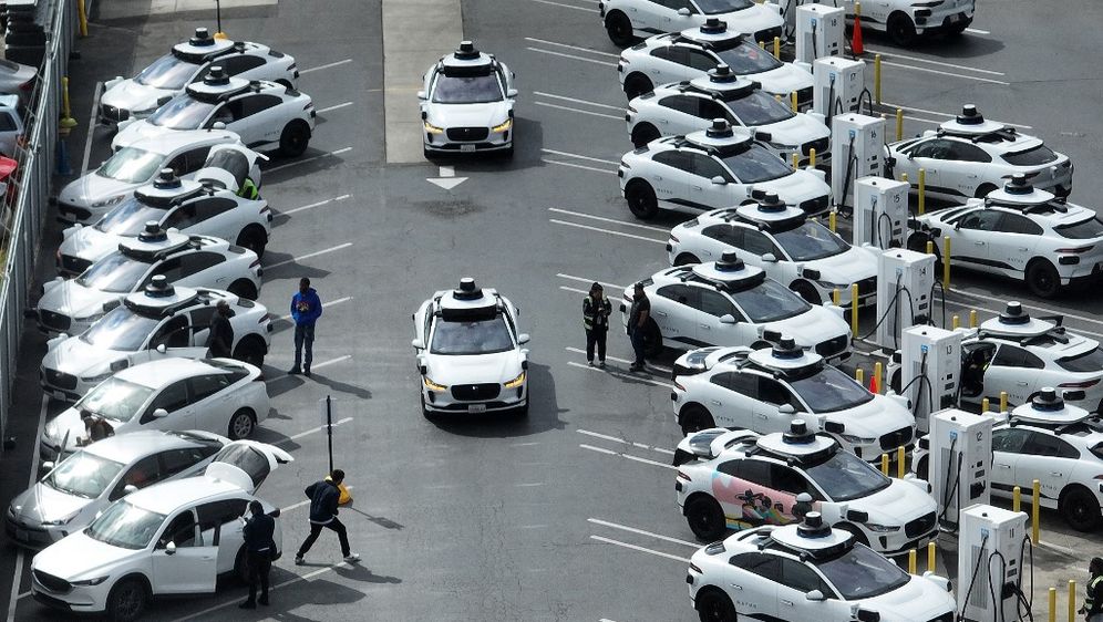 Waymovi robotaksiji, ilustracija