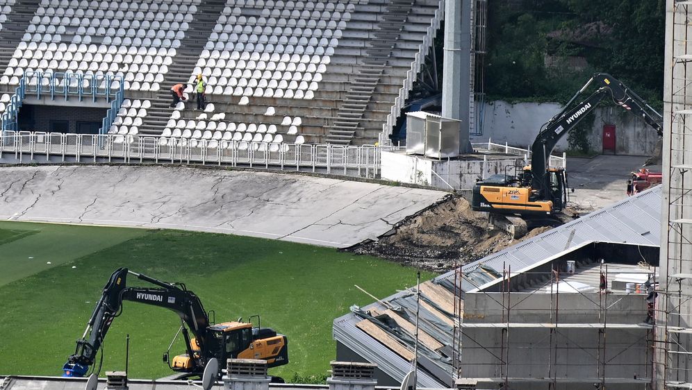 Radovi na rekonstrukciji Kranjčevićeve