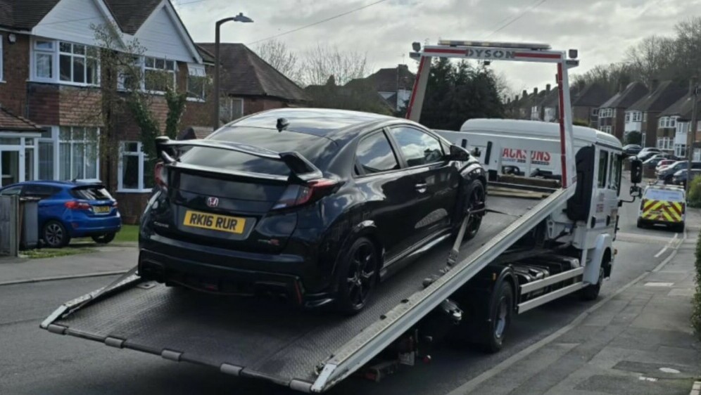 Honda Civic na kamionu za prijevoz vozila