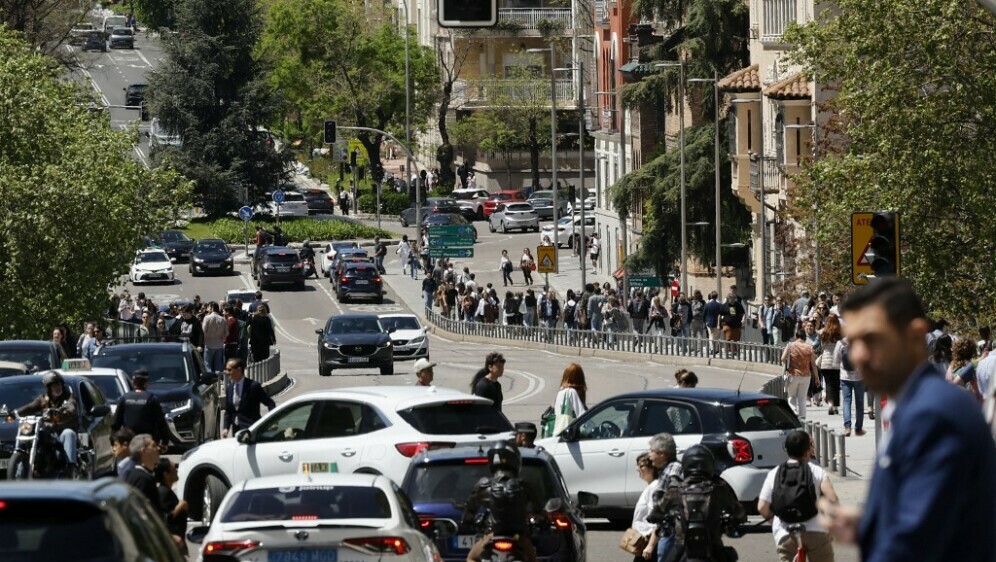 Prometni kolaps u Madridu - 1